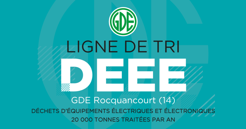 Déchets électroniques : GDE investit en Normandie